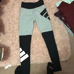 Adidas color block leggings